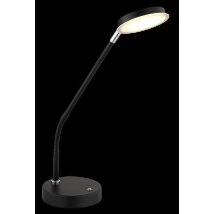 Globo - Dimbar beröringsstyrd bordslampa LED/6,5W/230V 2700/3350/4000K svart