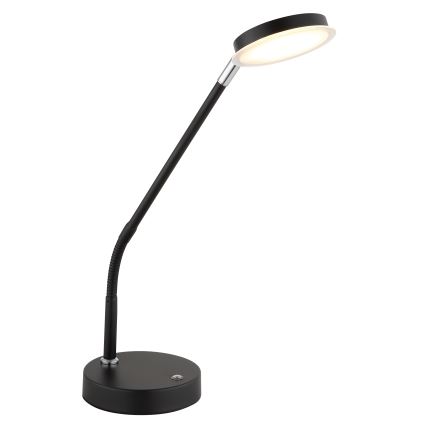 Globo - Dimbar beröringsstyrd bordslampa LED/6,5W/230V 2700/3350/4000K svart