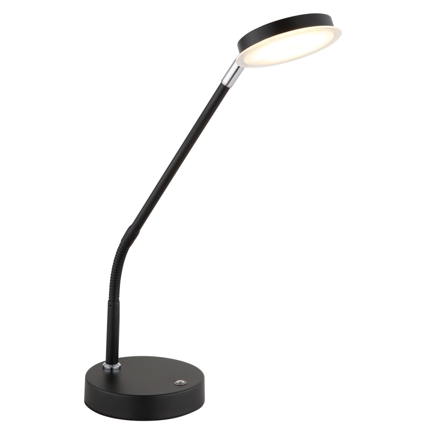 Globo - Dimbar beröringsstyrd bordslampa LED/6,5W/230V 2700/3350/4000K svart