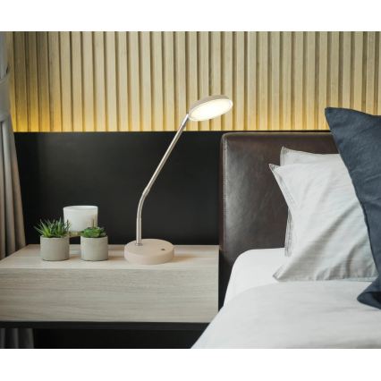 Globo - Dimmbar LED-beröringsstyrd bordslampa LED/6,5W/230V 2700/3350/4000K beige