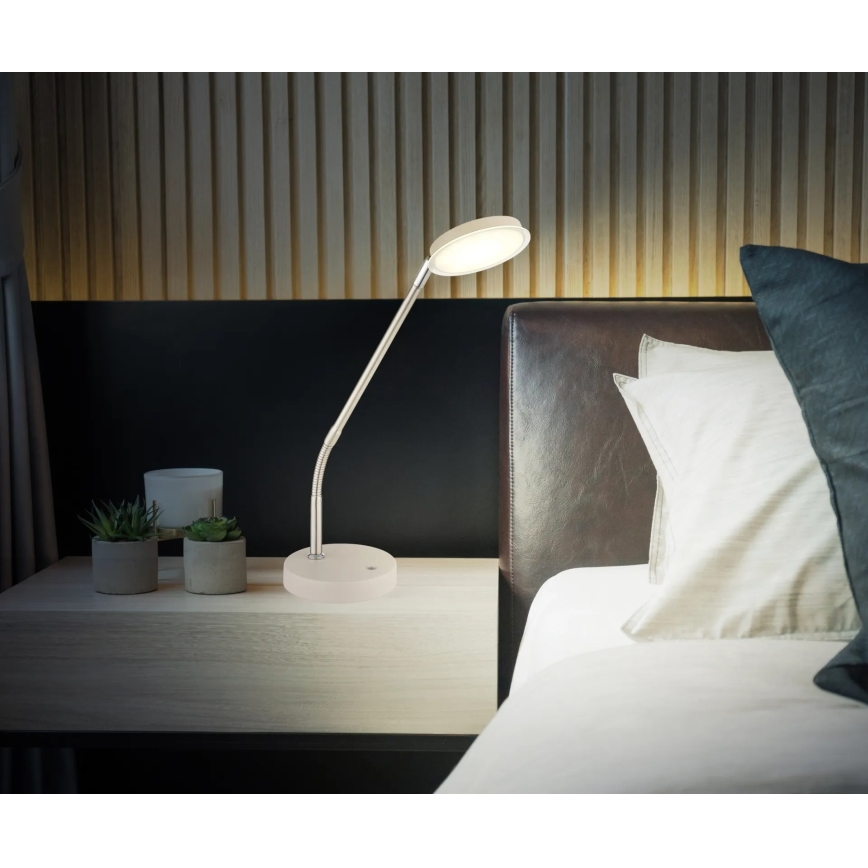 Globo - Dimmbar LED-beröringsstyrd bordslampa LED/6,5W/230V 2700/3350/4000K beige