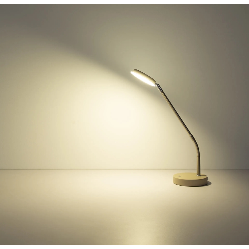 Globo - Dimmbar LED-beröringsstyrd bordslampa LED/6,5W/230V 2700/3350/4000K beige