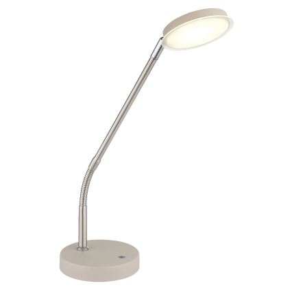 Globo - Dimmbar LED-beröringsstyrd bordslampa LED/6,5W/230V 2700/3350/4000K beige