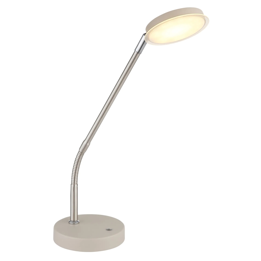 Globo - Dimmbar LED-beröringsstyrd bordslampa LED/6,5W/230V 2700/3350/4000K beige