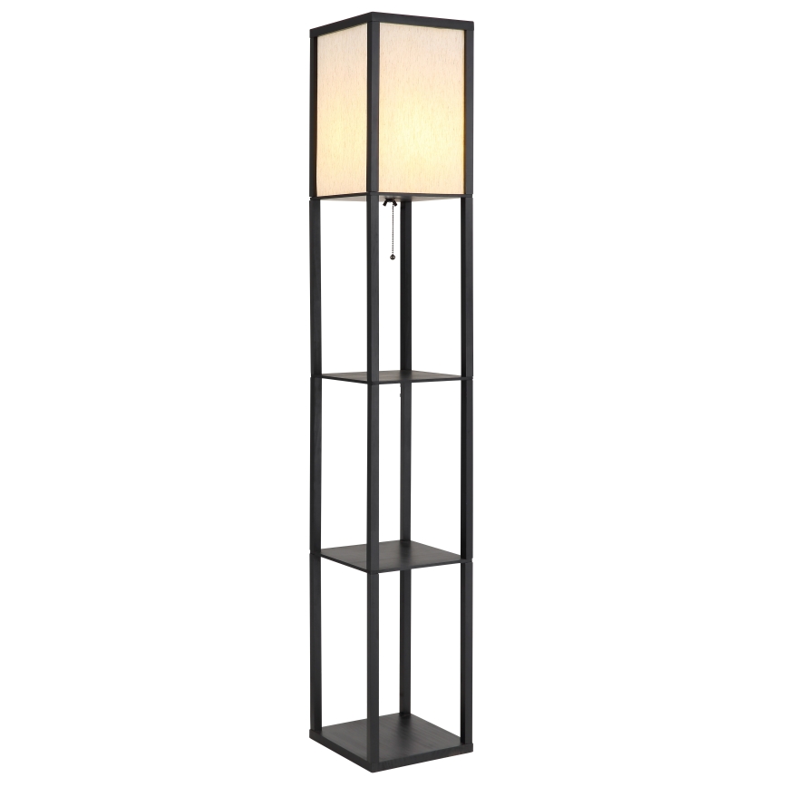 Globo - Golvlampa 1xE27/60W/230V svart