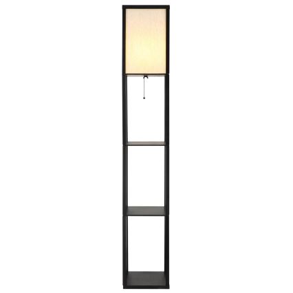 Globo - Golvlampa 1xE27/60W/230V svart