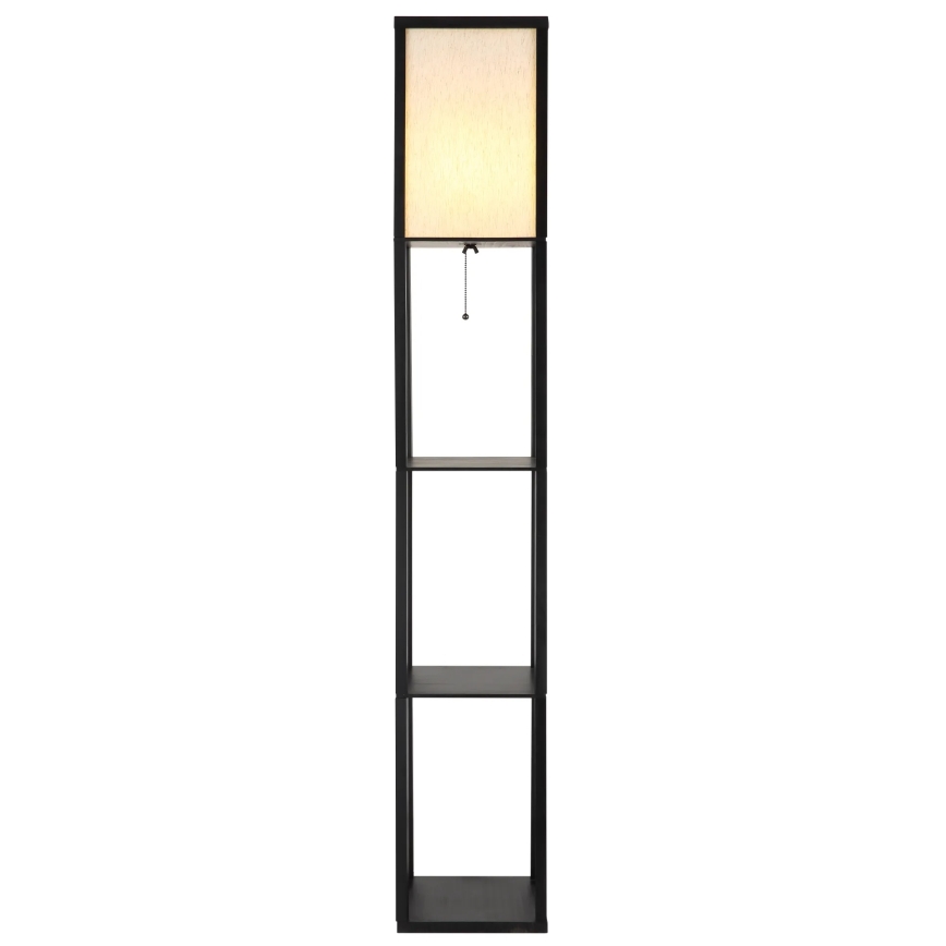 Globo - Golvlampa 1xE27/60W/230V svart