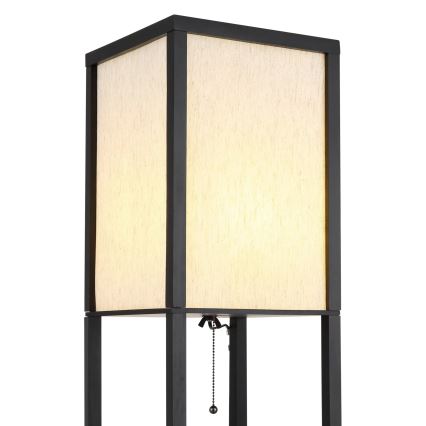 Globo - Golvlampa 1xE27/60W/230V svart