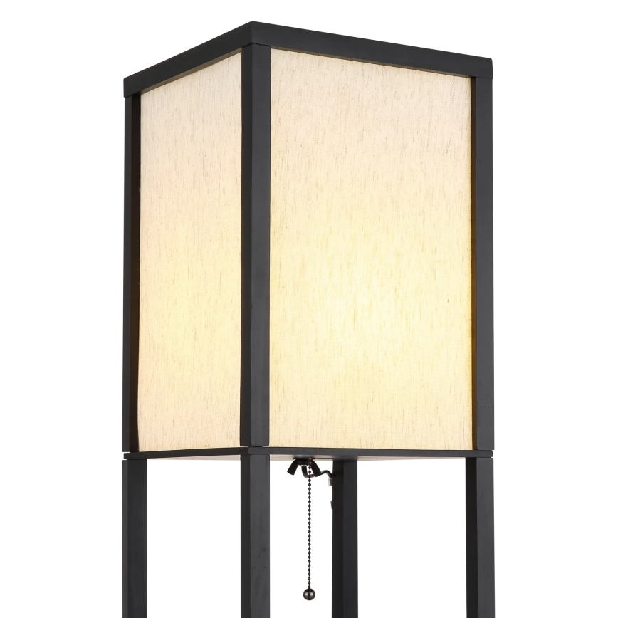 Globo - Golvlampa 1xE27/60W/230V svart