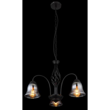 Globo - Ljuskrona på kedja 3xE27/60W/230V