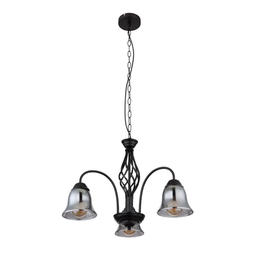 Globo - Ljuskrona på kedja 3xE27/60W/230V