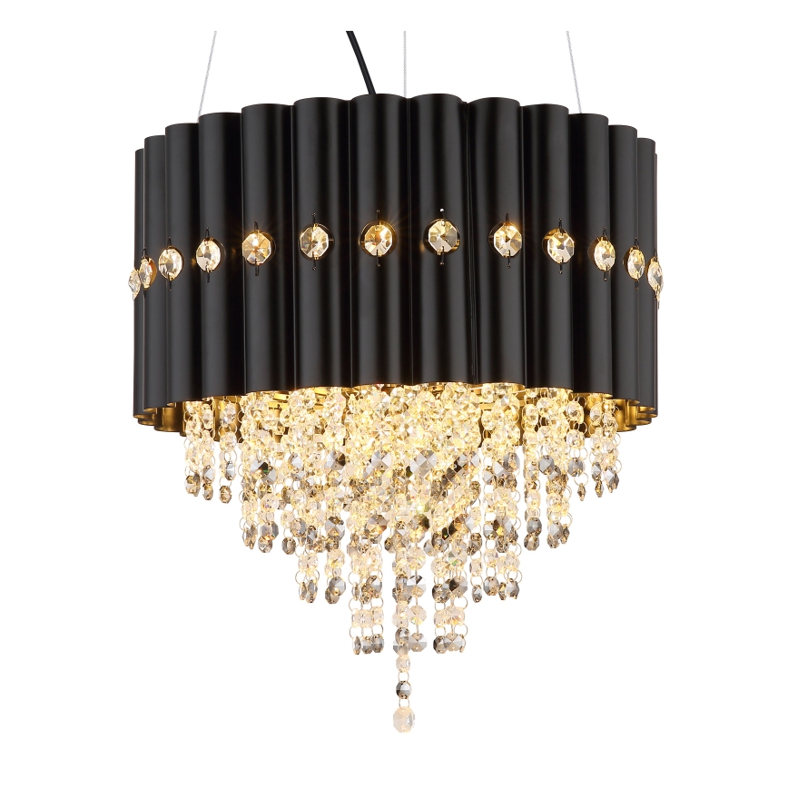 Globo - Ljuskrona med textilsladd 3xE27/40W/230V diameter 40 cm