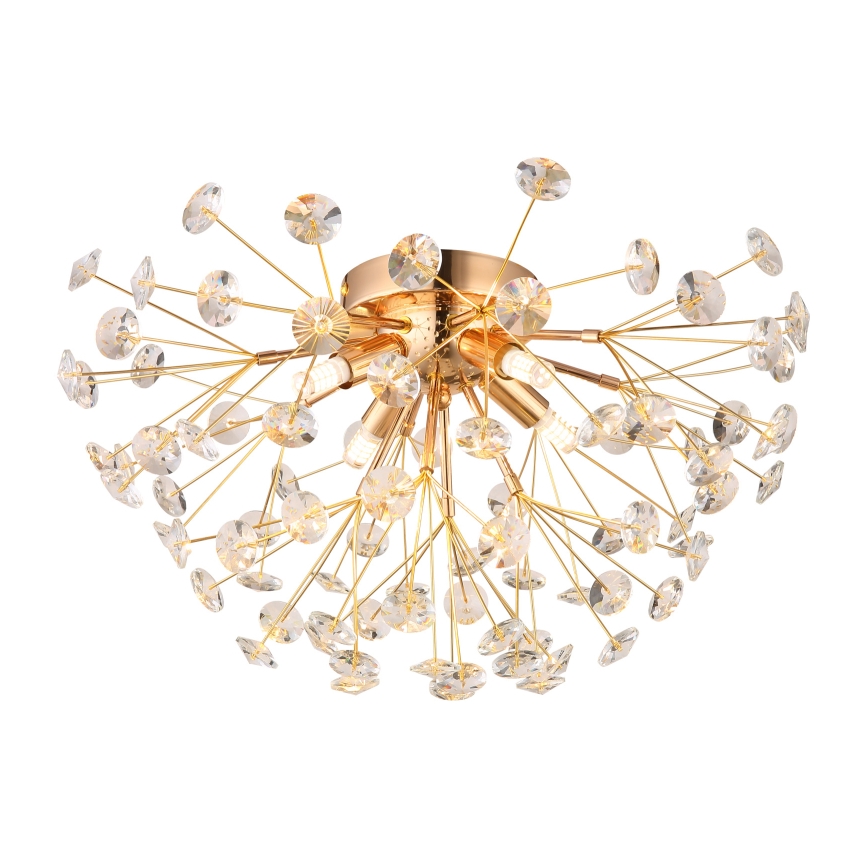 Globo - LED taklampa 4xG9/3,5W/230V diameter 45 cm guld