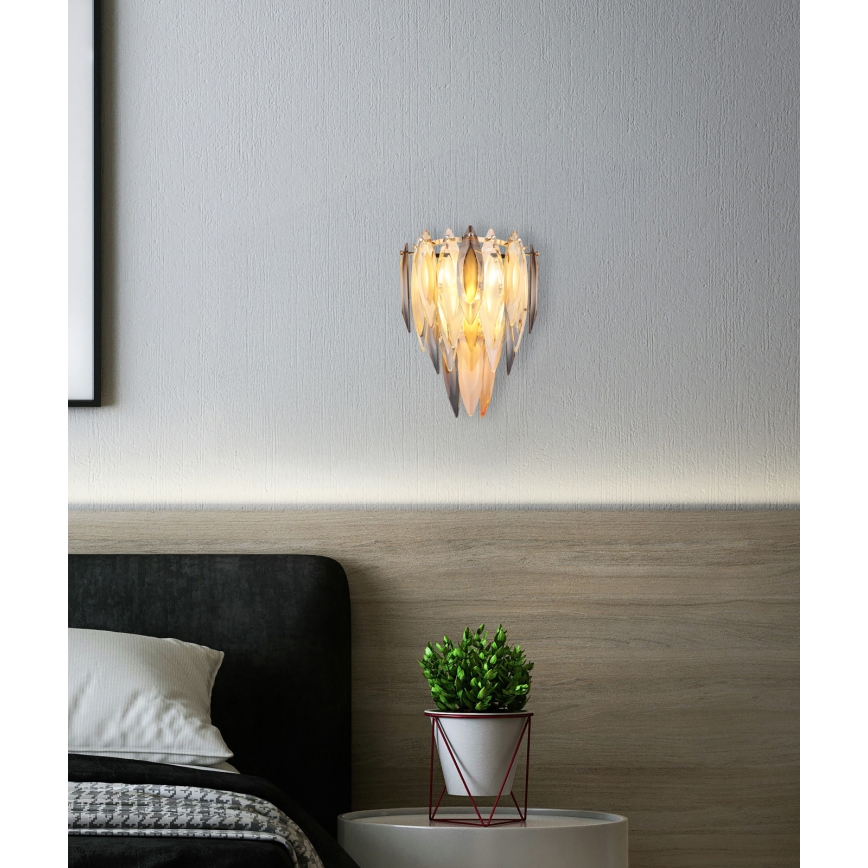 Globo - Vägglampa 3xE14/40W/230V