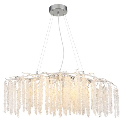 Globo - Pendellampa med kabel 9xG9/8W/230V