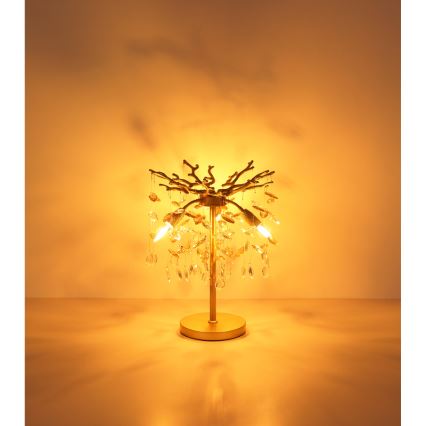 Globo - Bordslampa 3xE14/40W/230V guld