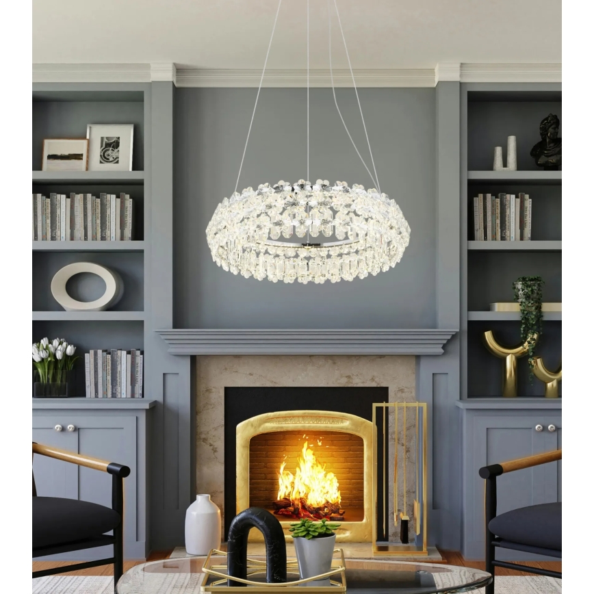 Globo - LED-pendel på vajer LED/50W/230V 4000K