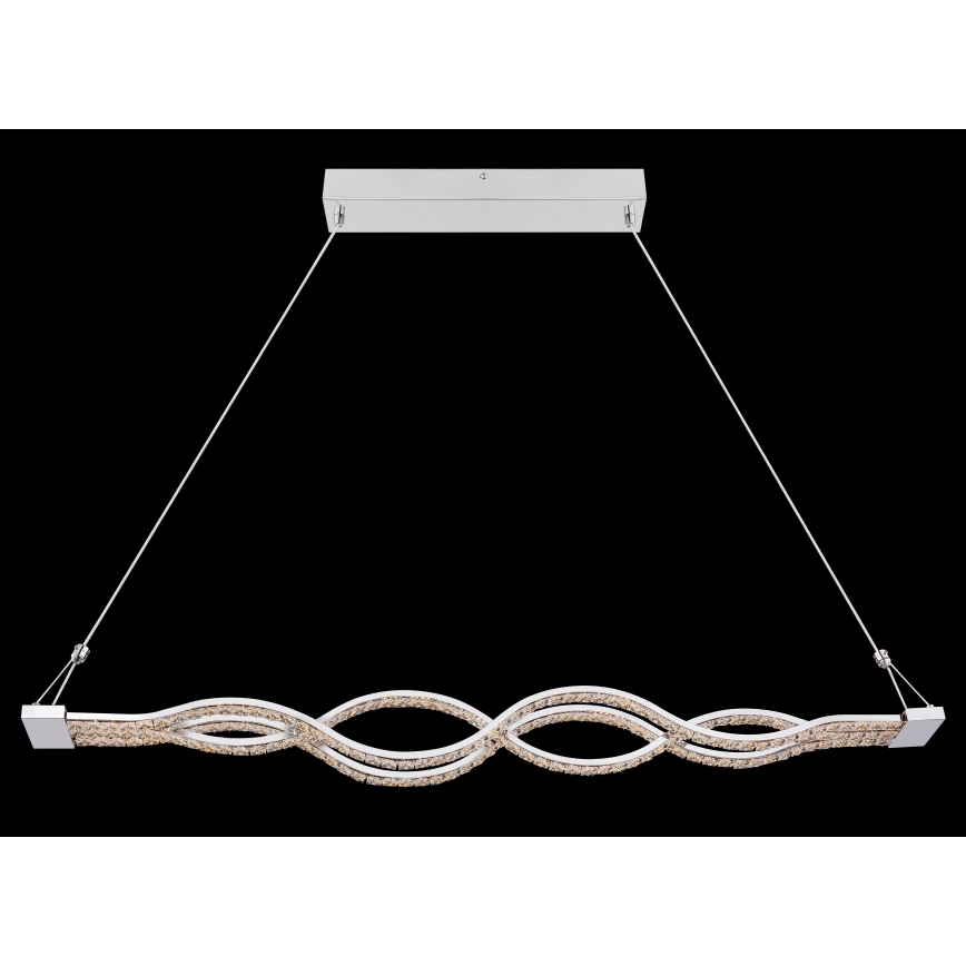 Globo - Dimbar LED-pendel på vajer LED/30W/230V + fjärrkontroll