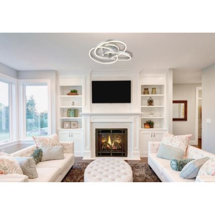 Globo - LED Dimbar taklampa LED/56W/230V 2700 - 6000K + fjärrkontroll