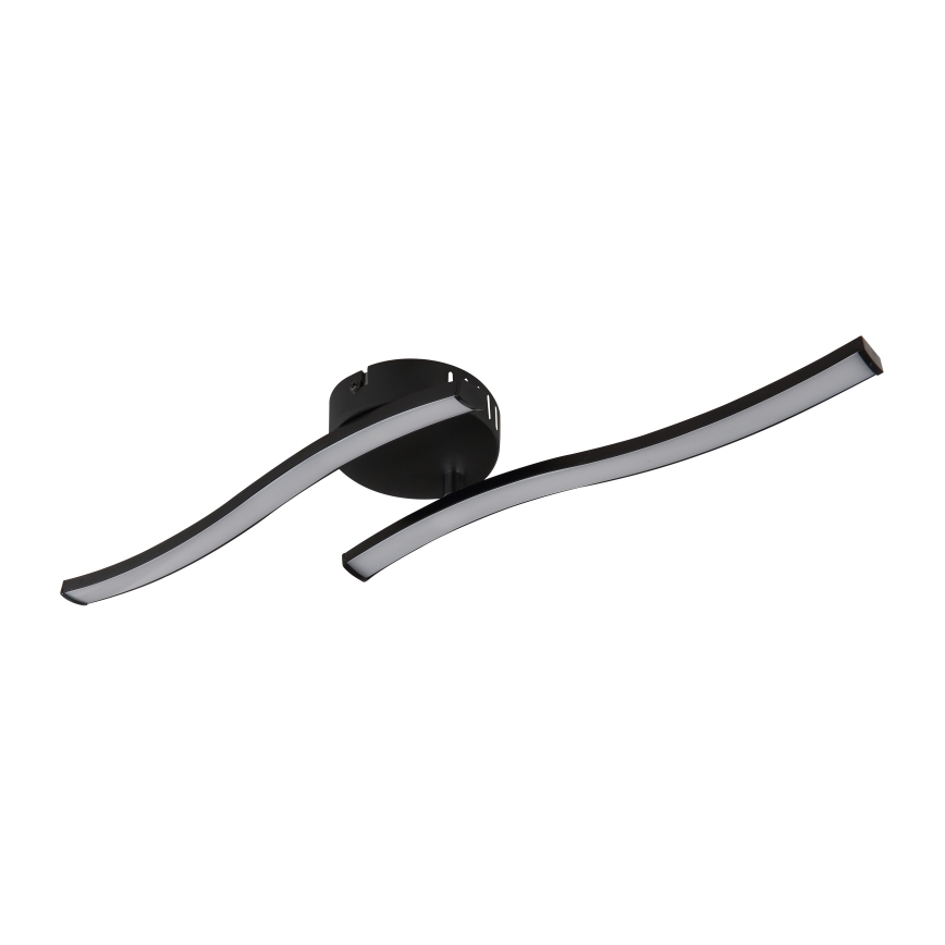 Globo - LED taklampa 2xLED/6W/230V svart