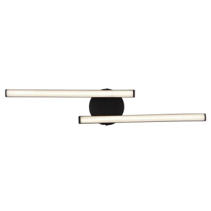 Globo - LED taklampa 2xLED/6W/230V svart