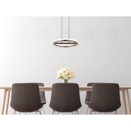 Globo - LED-pendellampa på vajer LED/40W/230V 3000/4000/6000K Ø 39,7 cm