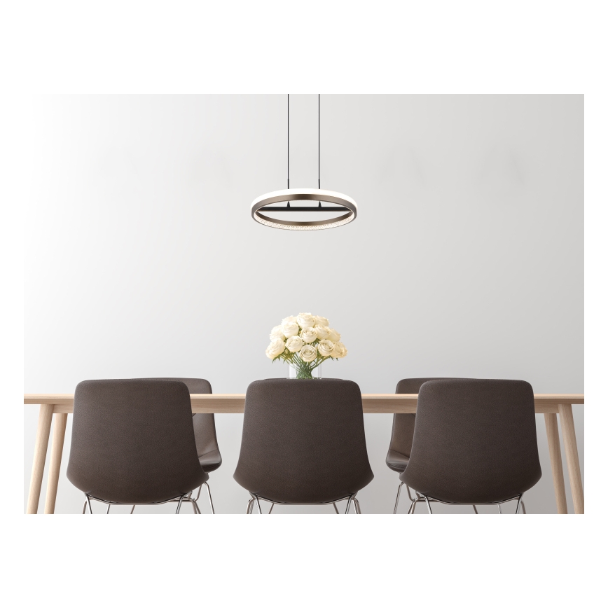 Globo - LED-pendellampa på vajer LED/40W/230V 3000/4000/6000K Ø 39,7 cm