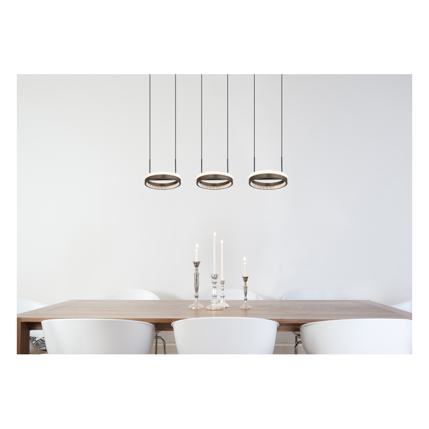 Globo - LED-pendellampa på vajer LED/40W/230V 3000/4000/6000K