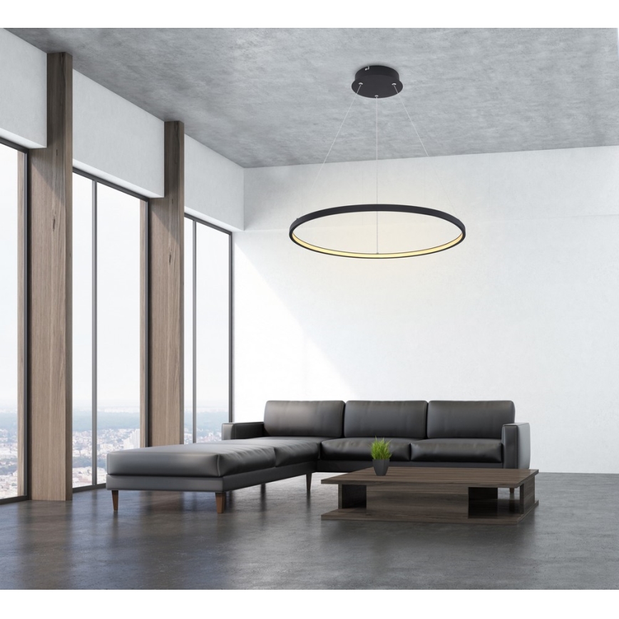 Globo 67192-29B - LED Ljuskrona med snöre RALPH LED/29W/230V