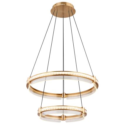 Globo - LED dimbar kristallkrona på kabel LED/78W/230V 2700K-6000K + fjärrkontroll