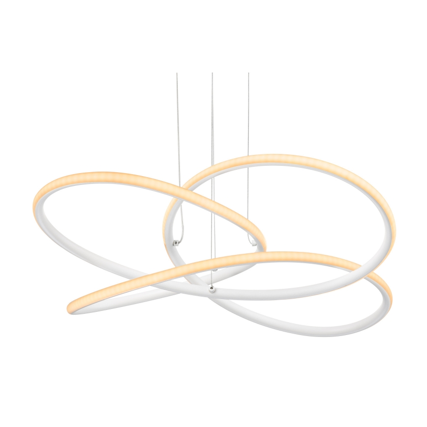 Globo 67201WH-30 - LED Ljuskrona med snöre PANDA LED/30W/230V