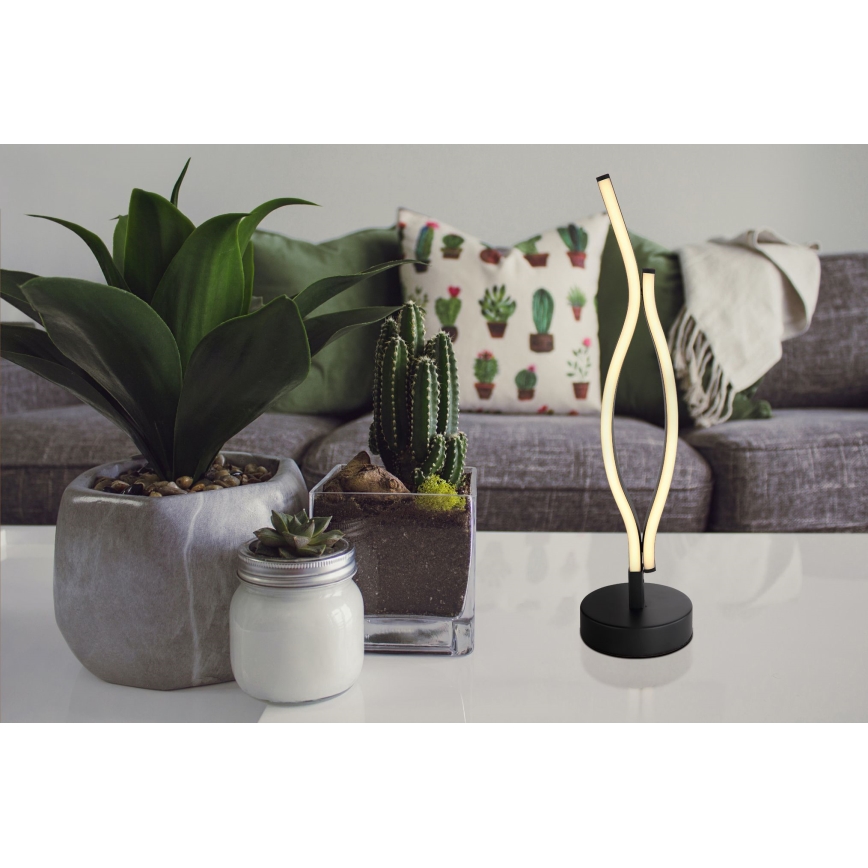 Globo - LED bordslampa LED/12W/230V svart