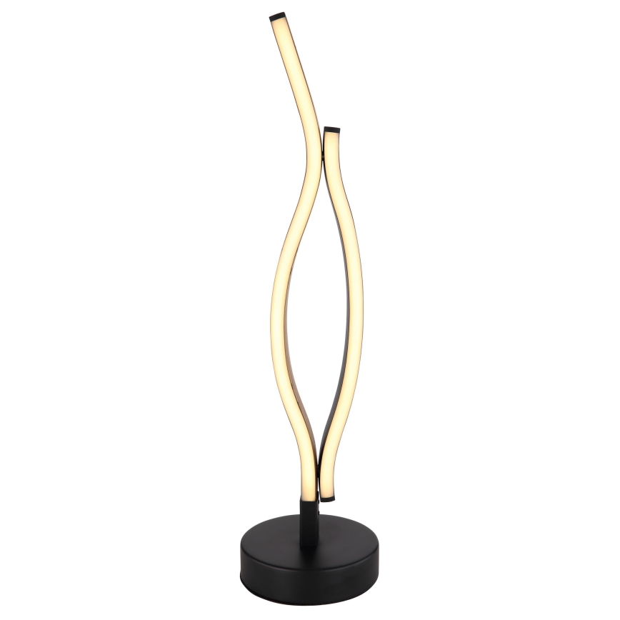 Globo - LED bordslampa LED/12W/230V svart/brun