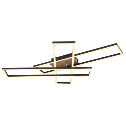 Globo - LED taklampa LED/40W/230V 3000K 60x80 cm svart