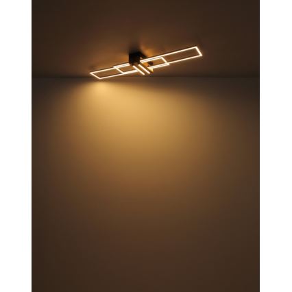 Globo - LED taklampa LED/40W/230V 3000K 25x100 cm svart