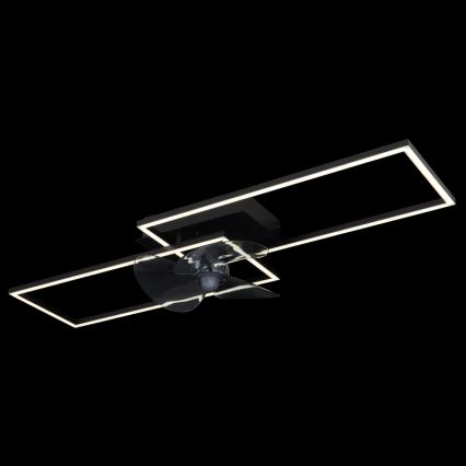 Globo - Dimbart LED-taklampa med fläkt LED/38W/230V 3000-6500K + fjärrkontroll