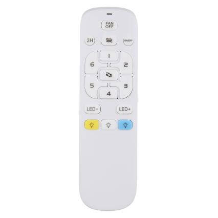 Globo - Dimbart LED-taklampa med fläkt LED/38W/230V 3000-6500K + fjärrkontroll