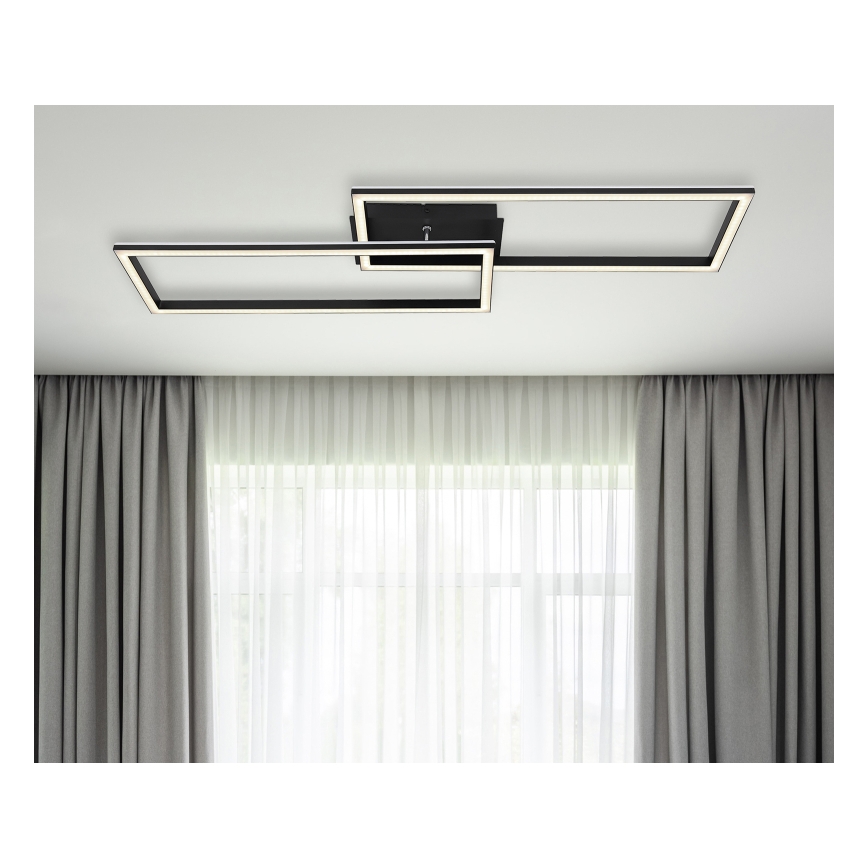 Globo - LED RGB Dimbar belysningsarmatur LED/40W/230V+LED/5W 2700K-6500K + fjärrkontroll