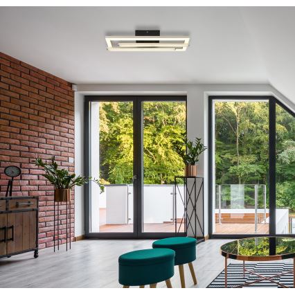 Globo - LED taklampa LED/24W/230V 4000K matt krom