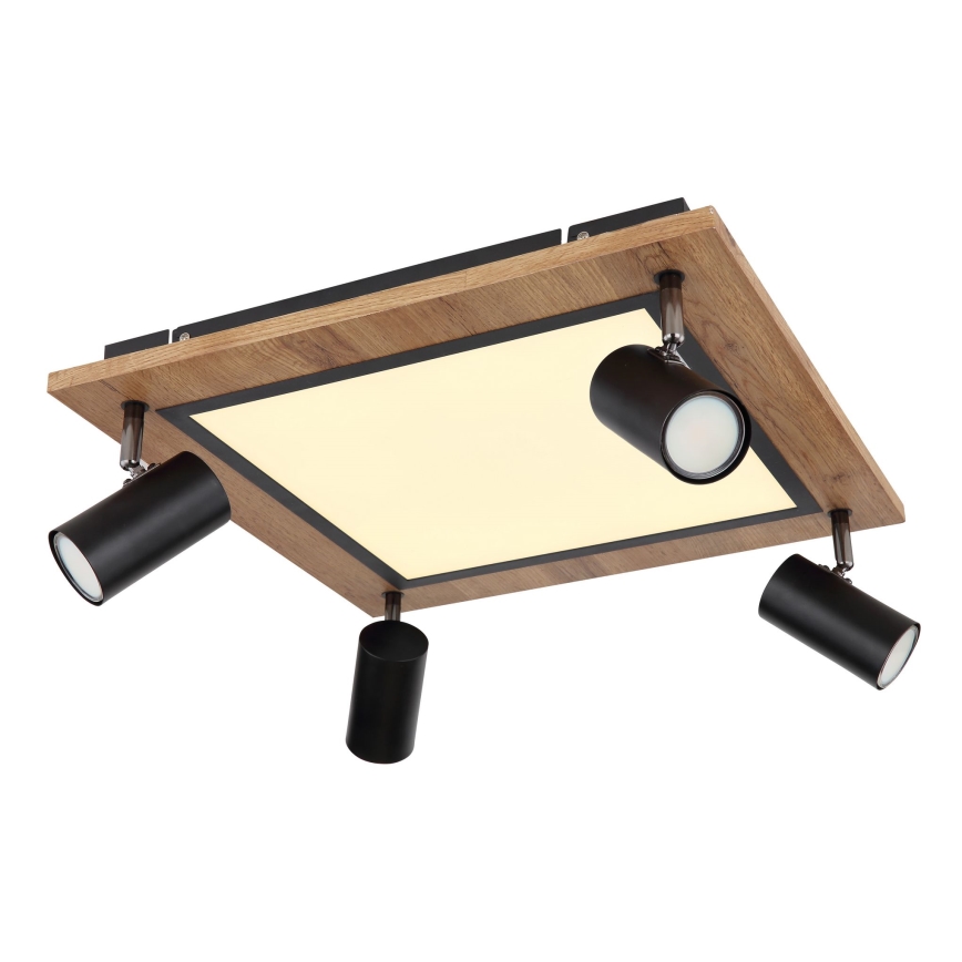 Globo - LED spotlampa 4xGU10/5W/230V + LED/24W/230V