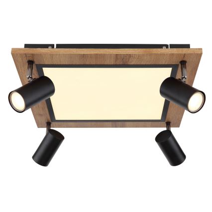 Globo - LED spotlampa 4xGU10/5W/230V + LED/24W/230V