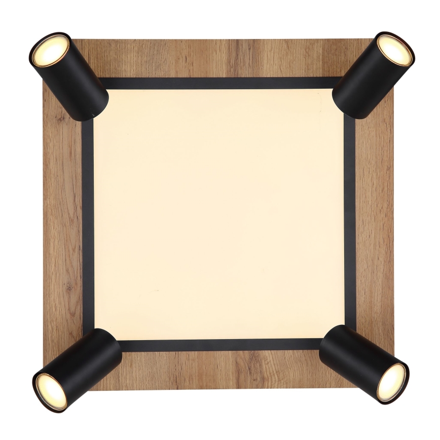 Globo - LED spotlampa 4xGU10/5W/230V + LED/24W/230V