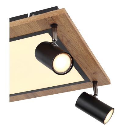 Globo - LED spotlampa 4xGU10/5W/230V + LED/24W/230V