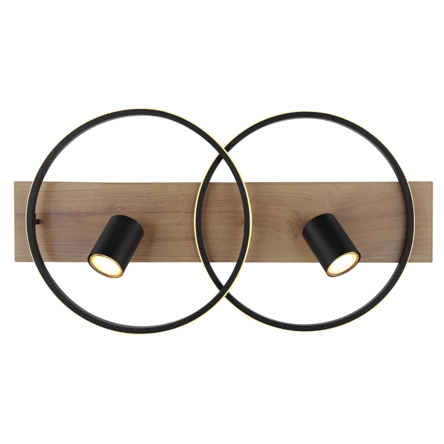 Globo - LED taklampa 2xLED/18W/230V + 2xGU10/35W/230V