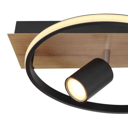 Globo - LED taklampa 2xLED/18W/230V + 2xGU10/35W/230V