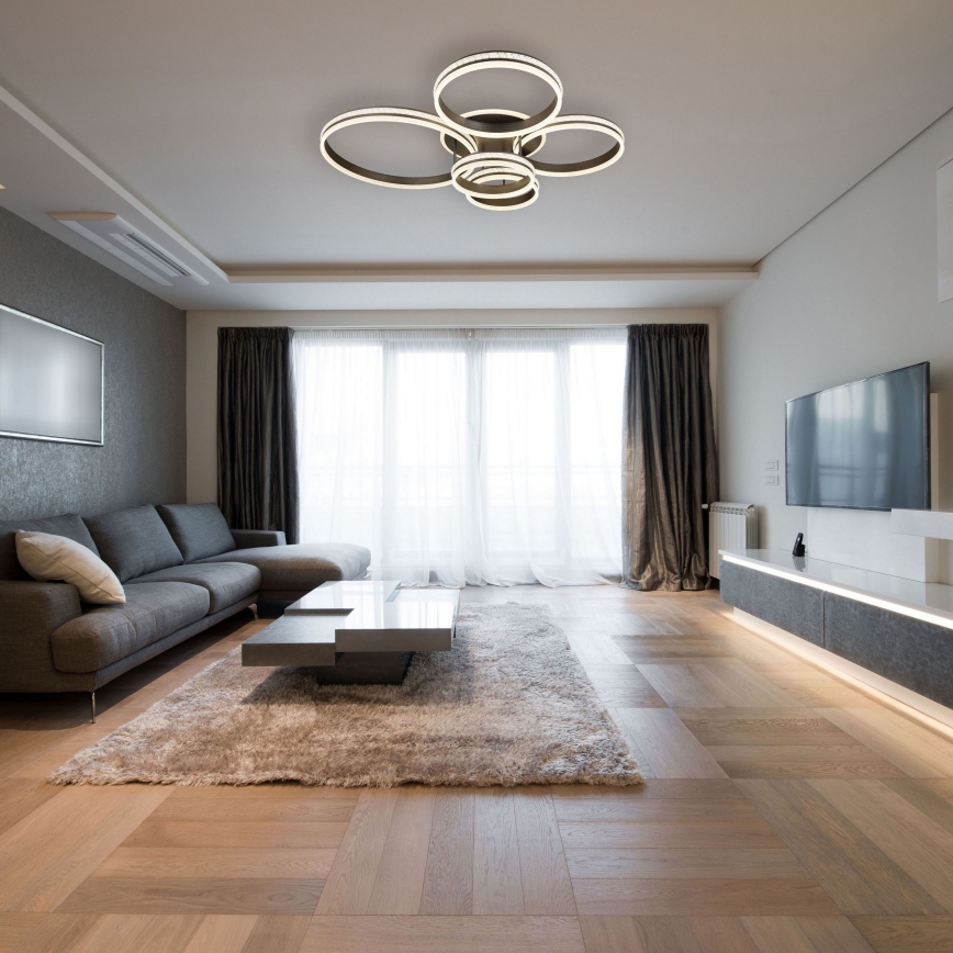 Globo - LED Dimbar taklampa LED/120W/230V 2700K-6000K + fjärrkontroll