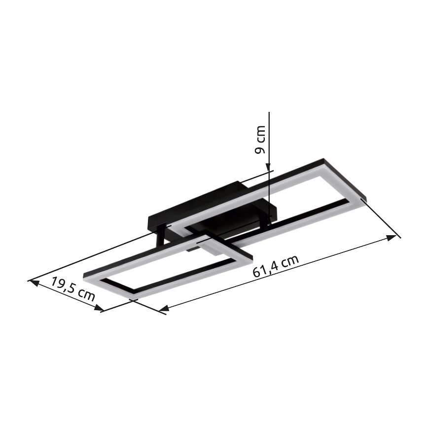 Globo - LED taklampa LED/20W/230V