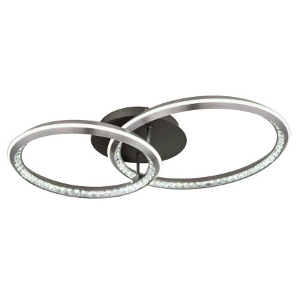Globo - Dimmbar LED-taklampa LED/50W/230V 2700-6000K 50x75 cm + fjärrkontroll