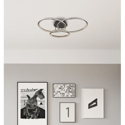 Globo - LED-dimmbar taklampa LED/72W/230V 2700-6000K 109,5x80,5 cm + fjärrkontroll