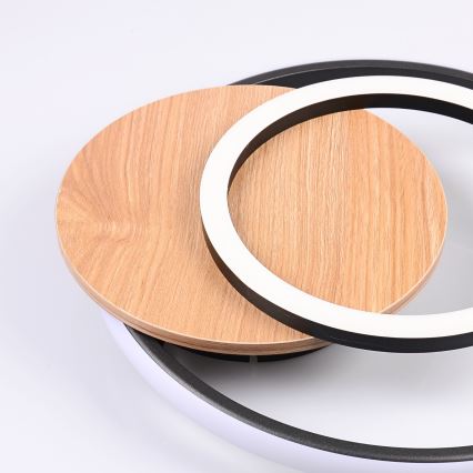 Globo - LED taklampa LED/24W/230V svart